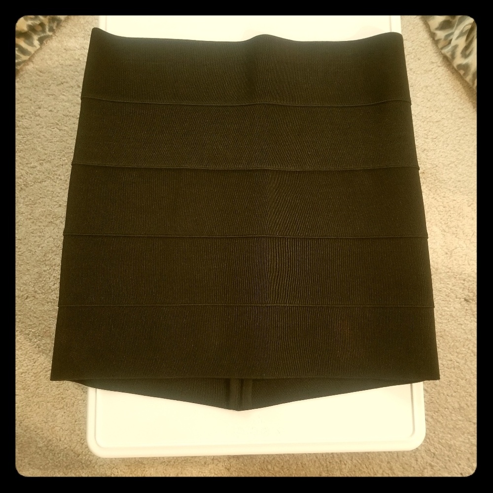 Black Bodycon Skirt